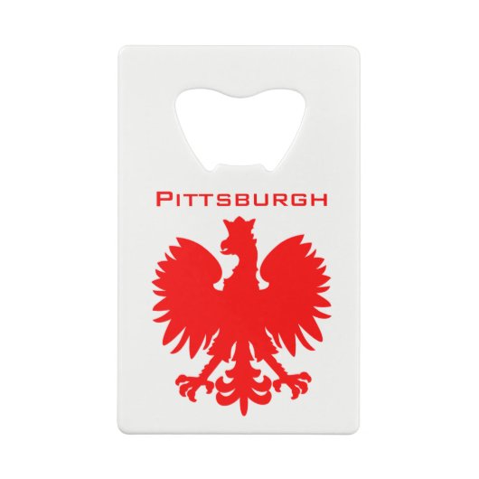 Pittsburgh Polnischer Adler Flaschenöffner (Rückseite)