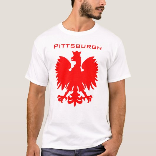 Pittsburgh Polnischer Stolz T-Shirt (Vorderseite)