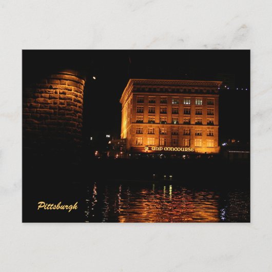 Pittsburgh Postcard - Grand Connatürlich Postkarte (Vorderseite)