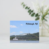 Pittsburgh Postcard Pennsylvania Vacation Souvenir Postkarte (Stehend Vorderseite)
