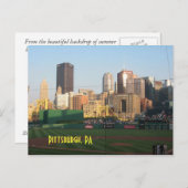 Pittsburgh Postcard Postkarte (Vorne/Hinten)
