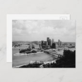 Pittsburgh Postcard Postkarte (Vorne/Hinten)
