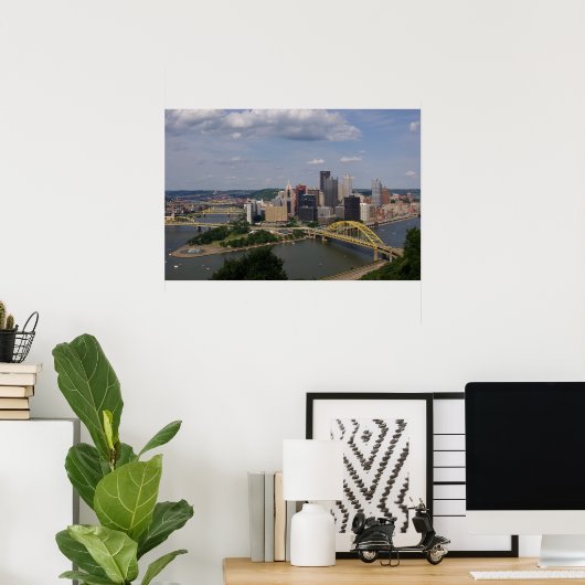 Pittsburgh Poster (Heimbüro)