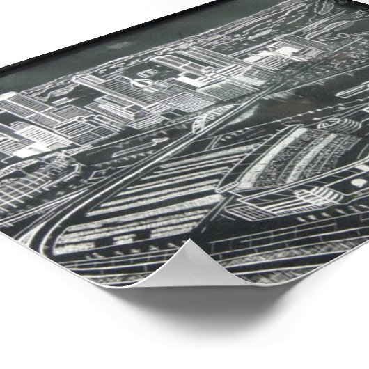 Pittsburgh Poster (Ecke)