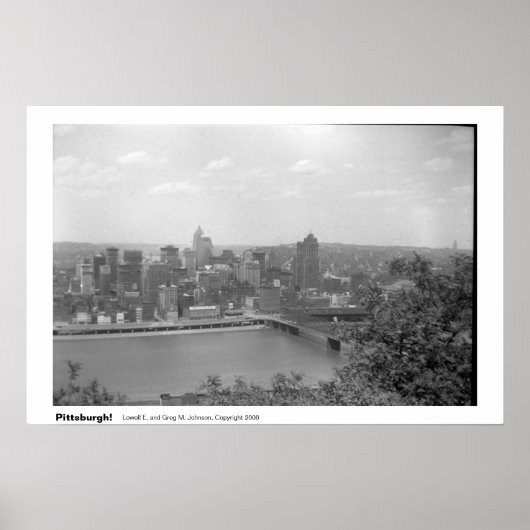 Pittsburgh! Poster (Vorne)