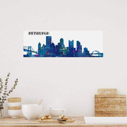 Pittsburgh Poster (Küche)