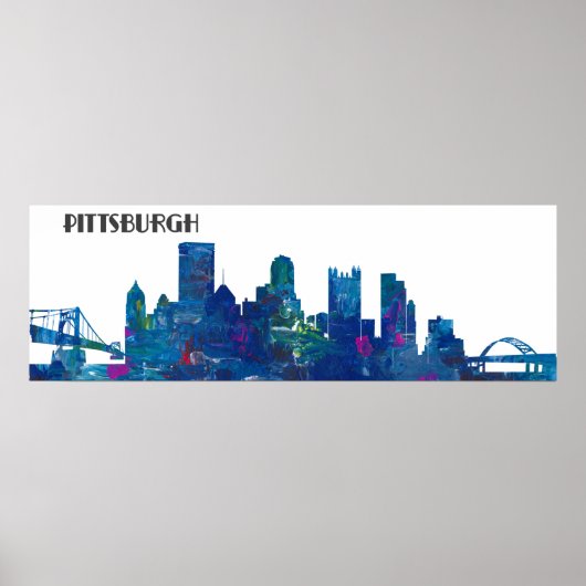 Pittsburgh Poster (Vorne)