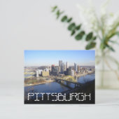 Pittsburgh Postkarte (Stehend Vorderseite)