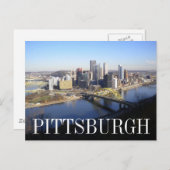 Pittsburgh Postkarte (Vorne/Hinten)