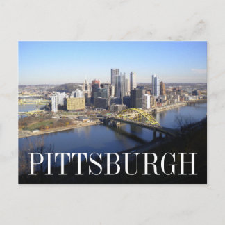 Pittsburgh Postkarte