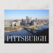 Pittsburgh Postkarte (Vorderseite)
