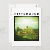 Pittsburgh Postkarte (Vorne/Hinten)