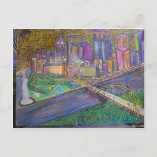 Pittsburgh Postkarte