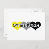 Pittsburgh Postkarte (Vorne/Hinten)