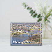 pittsburgh postkarte (Stehend Vorderseite)