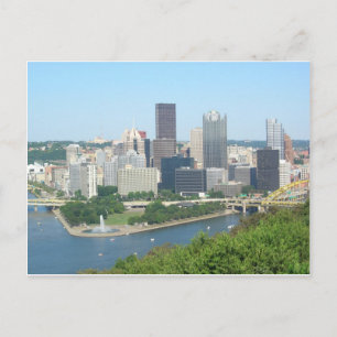 Pittsburgh Postkarte