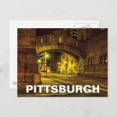 PITTSBURGH POSTKARTE (Vorne/Hinten)