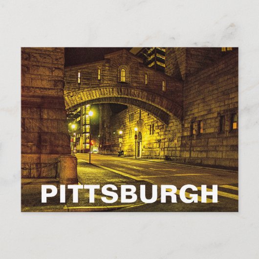 PITTSBURGH POSTKARTE (Vorderseite)