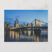Pittsburgh Postkarte (Vorderseite)