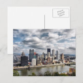 Pittsburgh Postkarte (Vorne/Hinten)