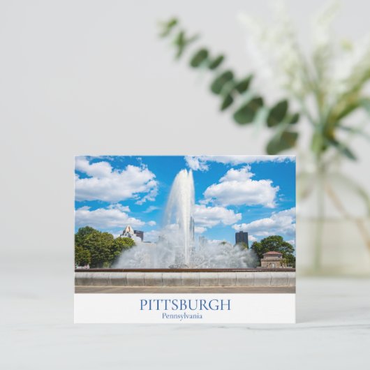 Pittsburgh Postkarte (Stehend Vorderseite)