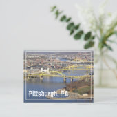 pittsburgh postkarte (Stehend Vorderseite)