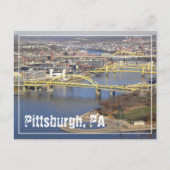 pittsburgh postkarte (Vorderseite)
