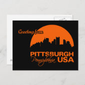 PITTSBURGH-Postkarte - anpassbar Postkarte (Vorne/Hinten)