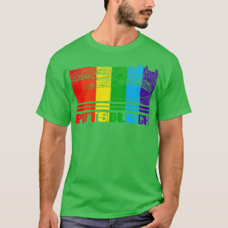 Pittsburgh Pride Pittsburgh LGBT-Geschenk für LGBT T-Shirt