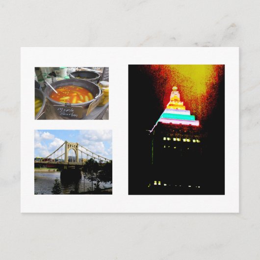 Pittsburgh, Prost! Postkarte (Vorderseite)