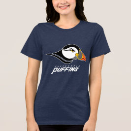 Pittsburgh Puffins Classic Logo Tri-Blend Shirt