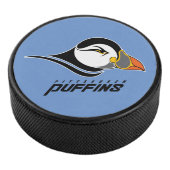 Pittsburgh Puffins-Logo Eishockey Puck (3/4)