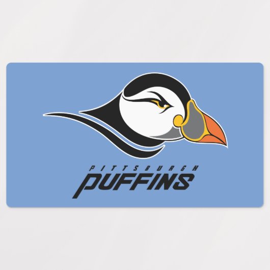 Pittsburgh Puffins-Logo Etiketten (Design 2)