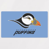 Pittsburgh Puffins-Logo Etiketten (Design 1)
