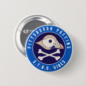 Pittsburgh Puffins S.T.B.D. Vibes Button (Vorne & Hinten)