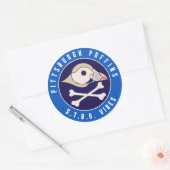 Pittsburgh Puffins S.T.B.D. Vibes Runder Aufkleber (Umschlag)