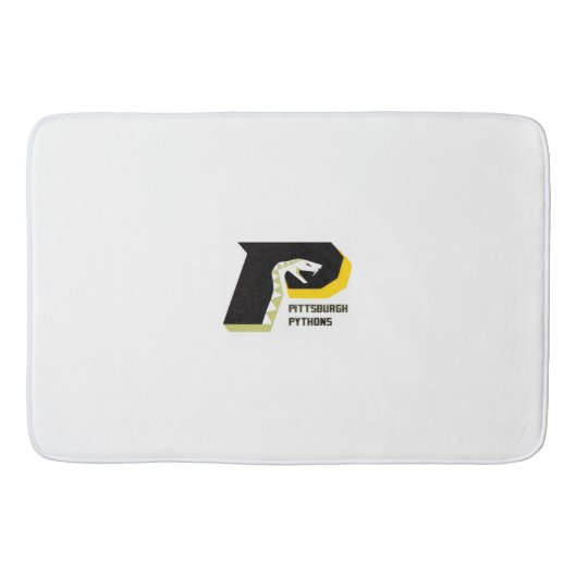 Pittsburgh Pythons Badematte (Vorderseite)