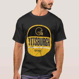 Pittsburgh Retrofußball T-Shirt