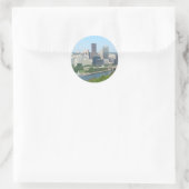 Pittsburgh Runder Aufkleber (Tasche)