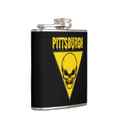 Pittsburgh Skull Flachmann (Rechts)