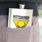 Pittsburgh Skull Flask Classic Flachmann (Beispiel)