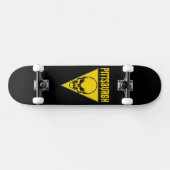 Pittsburgh Skull Skateboard (Horizontal)