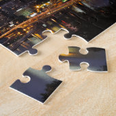 Pittsburgh-Skyline an der Dämmerung Puzzle (Seite)