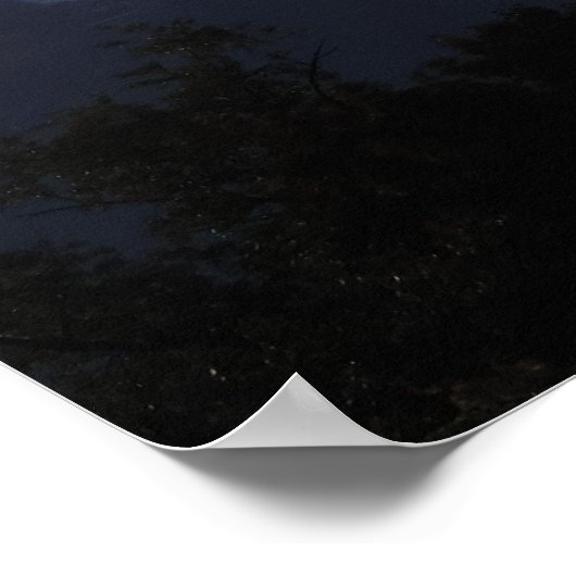 Pittsburgh Skyline bei Dusk Poster (Ecke)