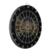 PITTSBURGH SKYLINE DART BOARD DARTSCHEIBE (Vorderseite Links)