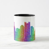 Pittsburgh-Skyline Kaffeetasse (Zentrum)