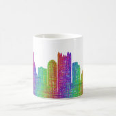 Pittsburgh-Skyline Kaffeetasse (Mittel)