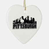 Pittsburgh-Skyline Keramik Ornament (Rechts)