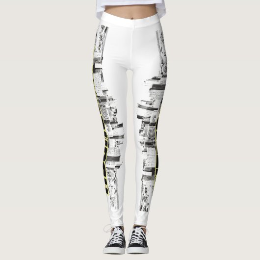 Pittsburgh Skyline Leggings (Vorderseite)