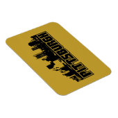 Pittsburgh Skyline Magnet (Rechte Seite)